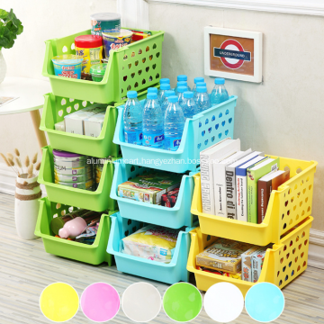 Premium Quality Stackable Plastic Baskets for Kitchen